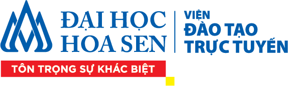 Logo Đại học Hoa Sen (ngang)